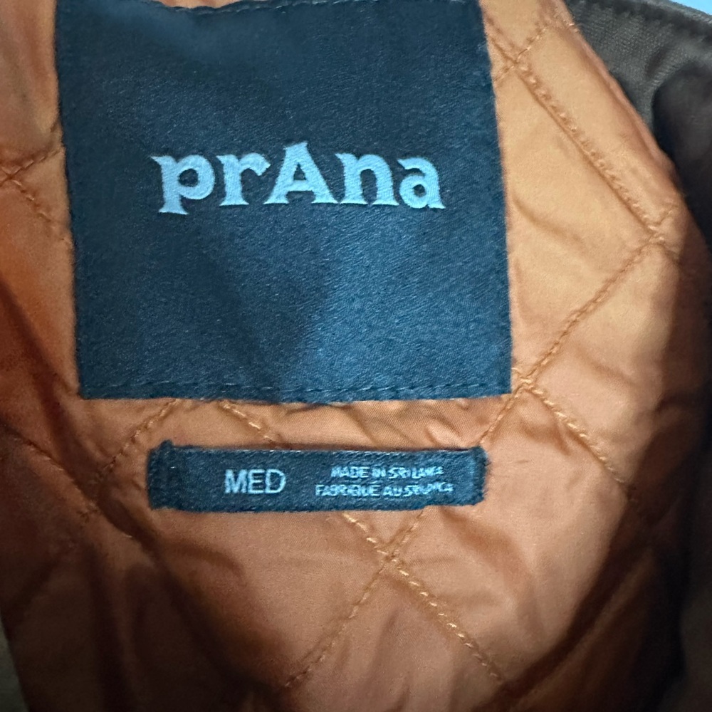 Prana Mens Trembly vest stout medium NWT cargo vest  outdoor - Picture 6 of 11